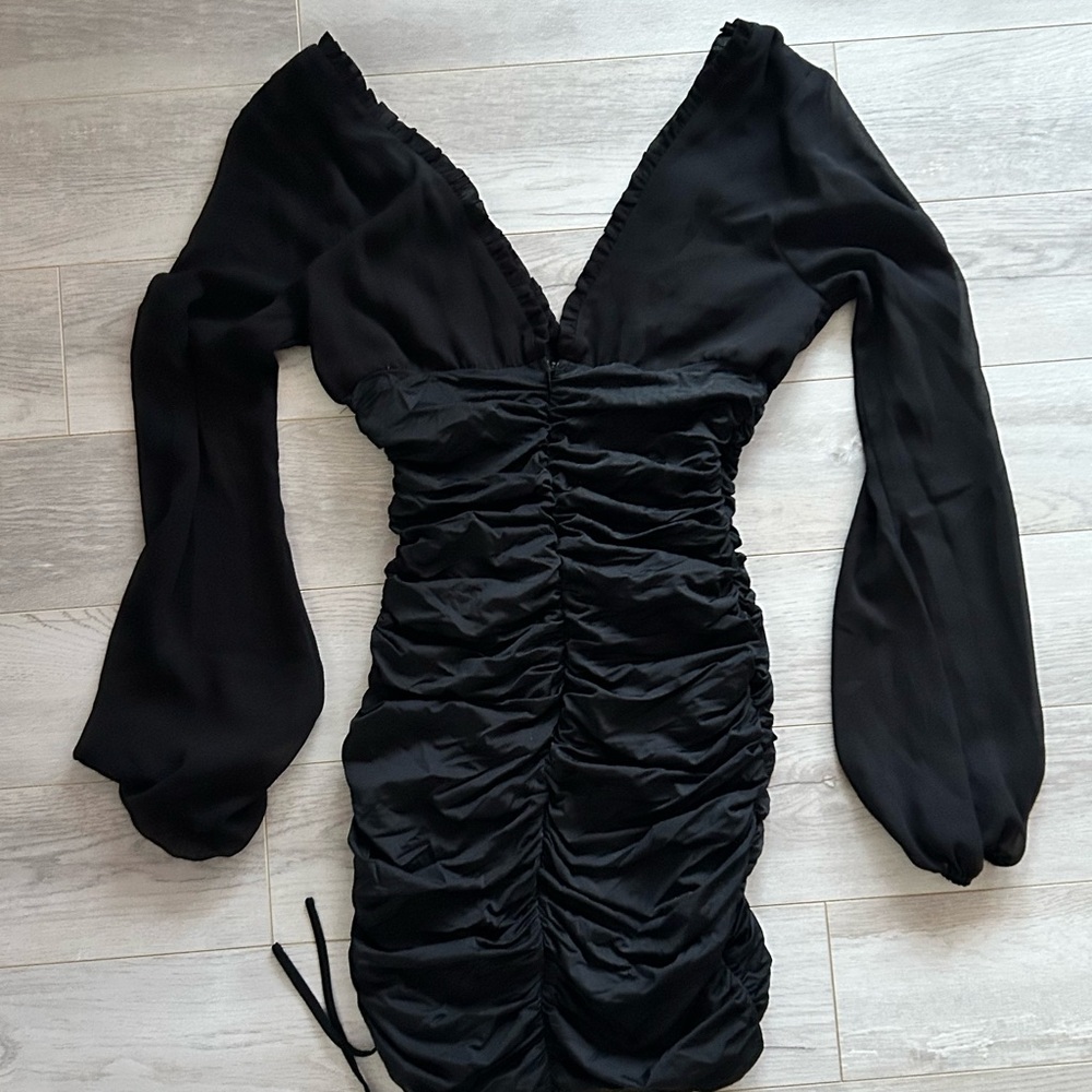 Tiger Mist | Magnolia Ruched Dress - Picture 6 of 7